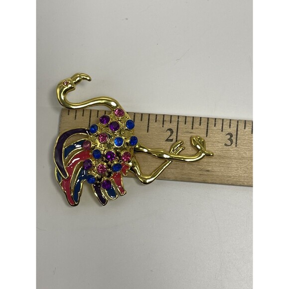 Firefly Fox Badger’s Family Heirloom Flamingo Pin Brooch New - Picture 6 of 9